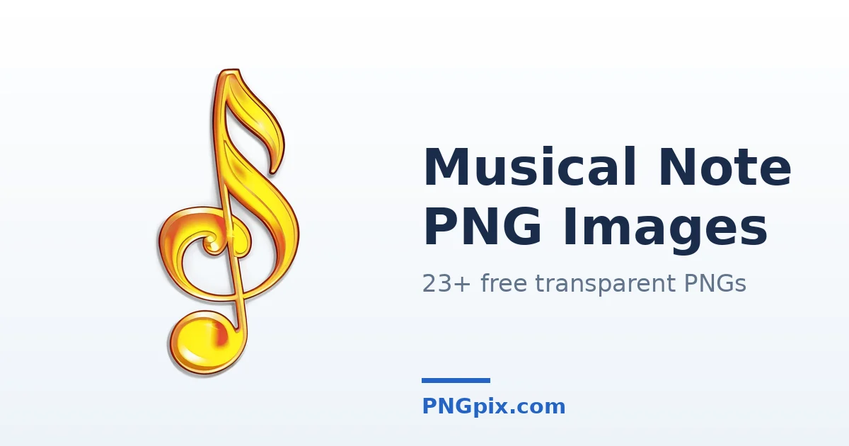 Musical Note PNG images