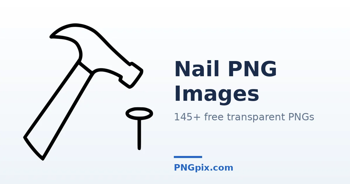 Nail PNG images