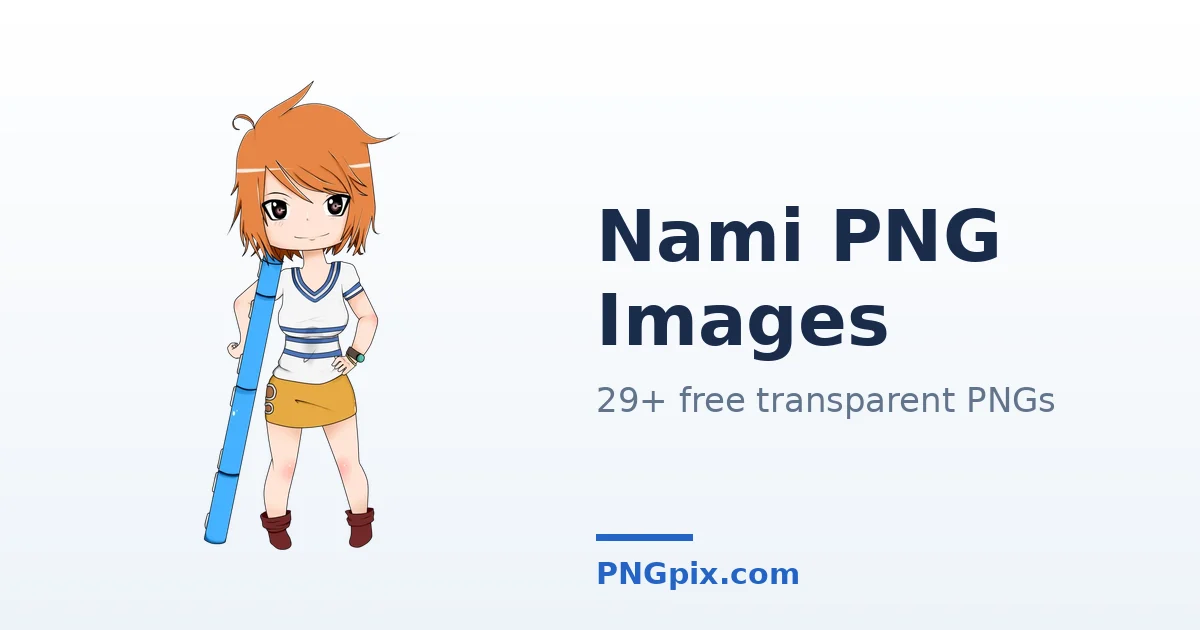 Nami PNG images