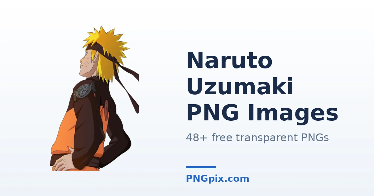 Naruto Uzumaki PNG images