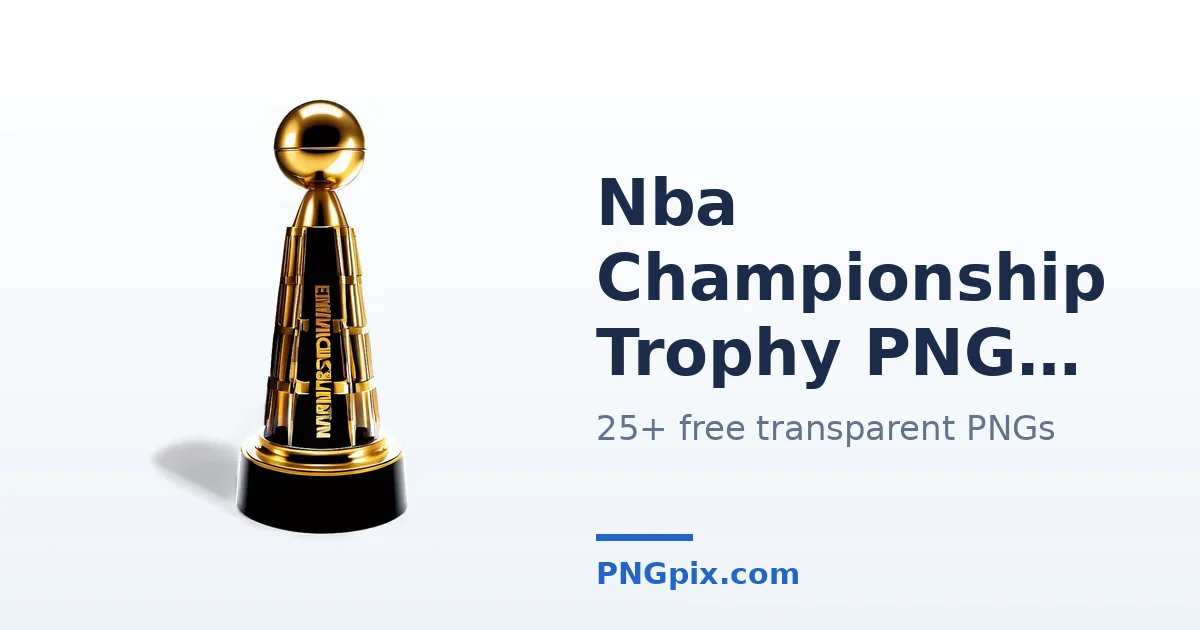 Nba Championship Trophy PNG images