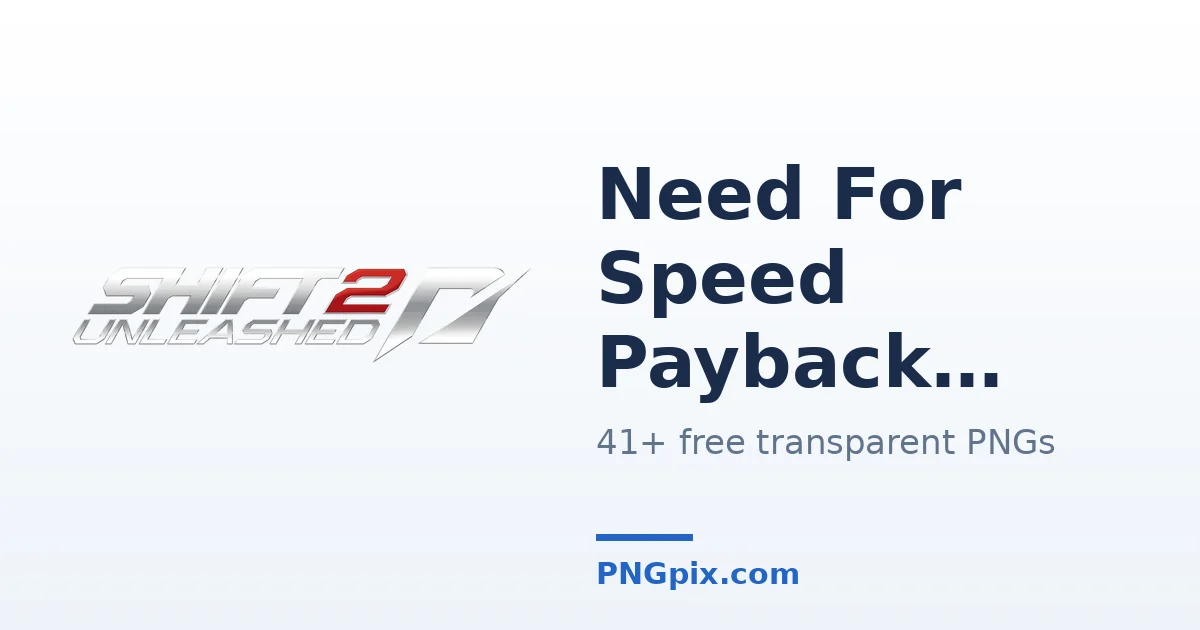 Need For Speed Payback PNG images