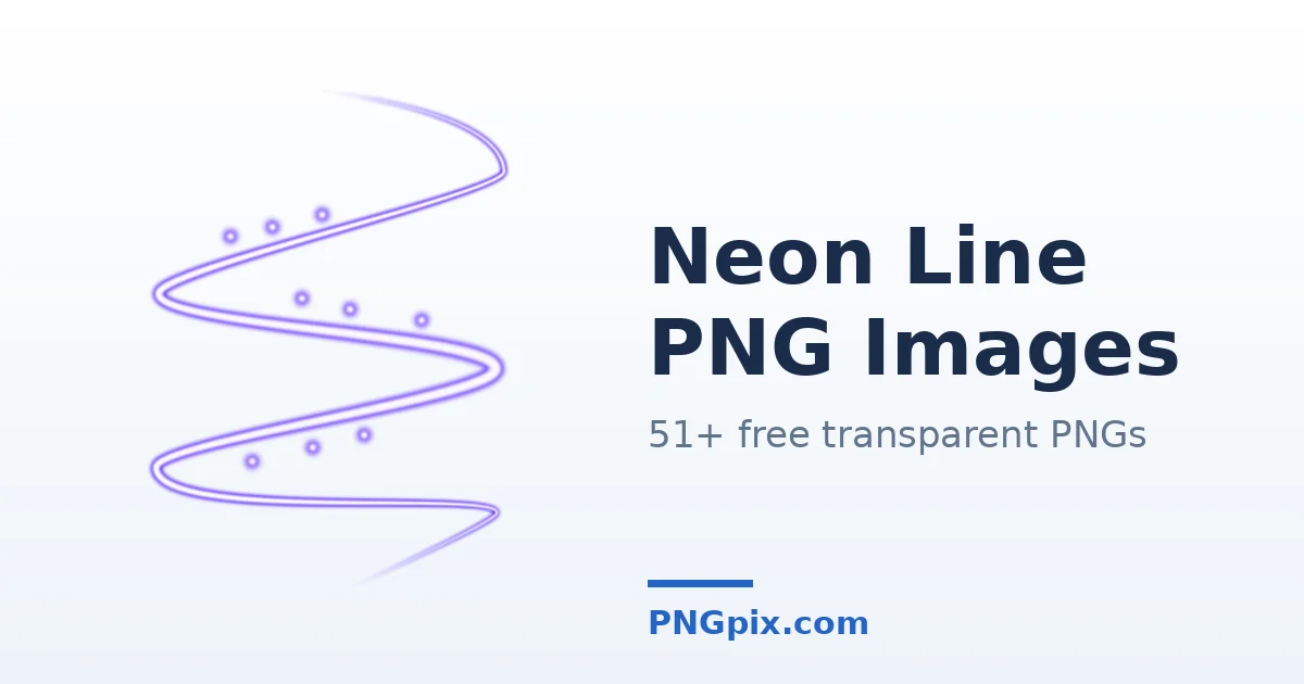 Neon Line PNG images