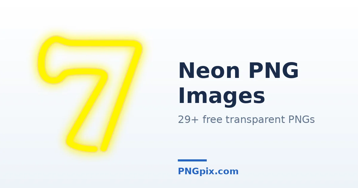 Neon PNG images