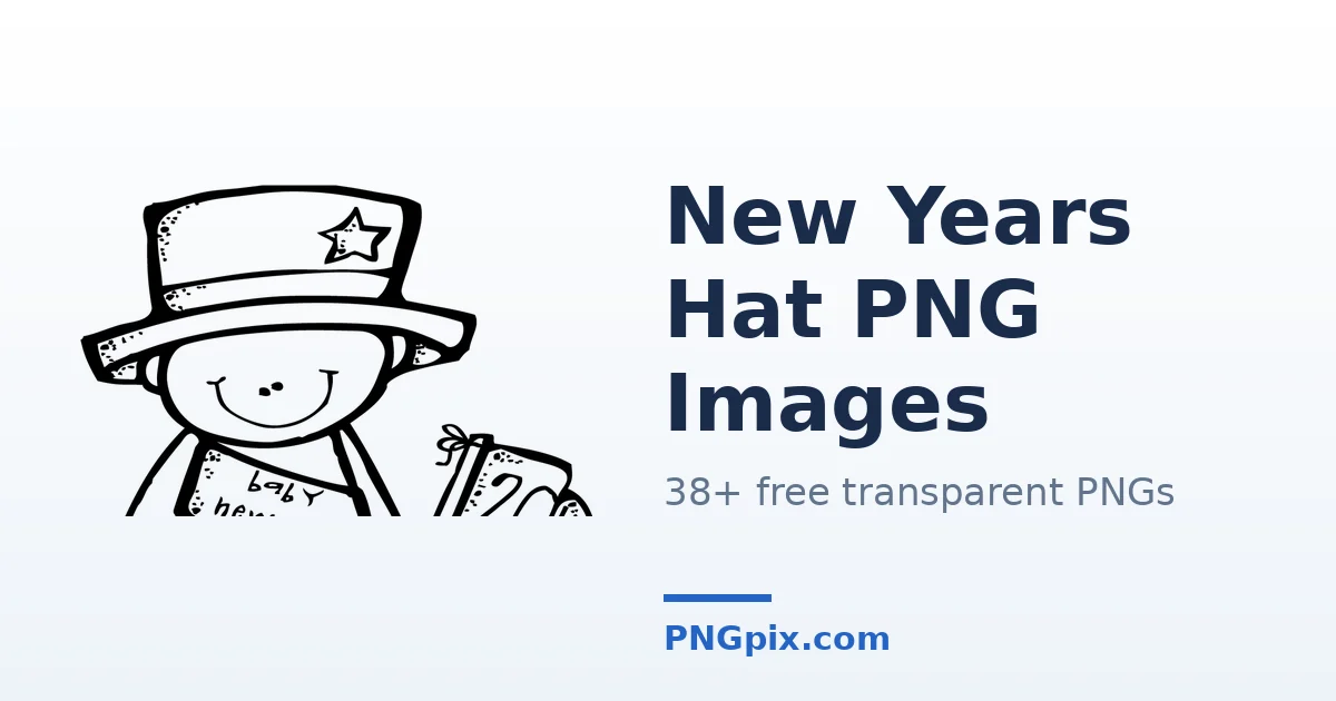 New Years Hat PNG images