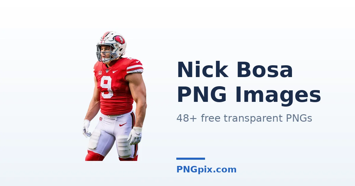 Nick Bosa PNG images