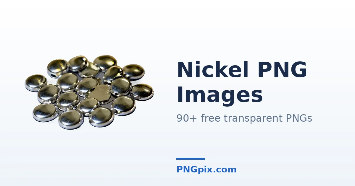 Nickel PNG images