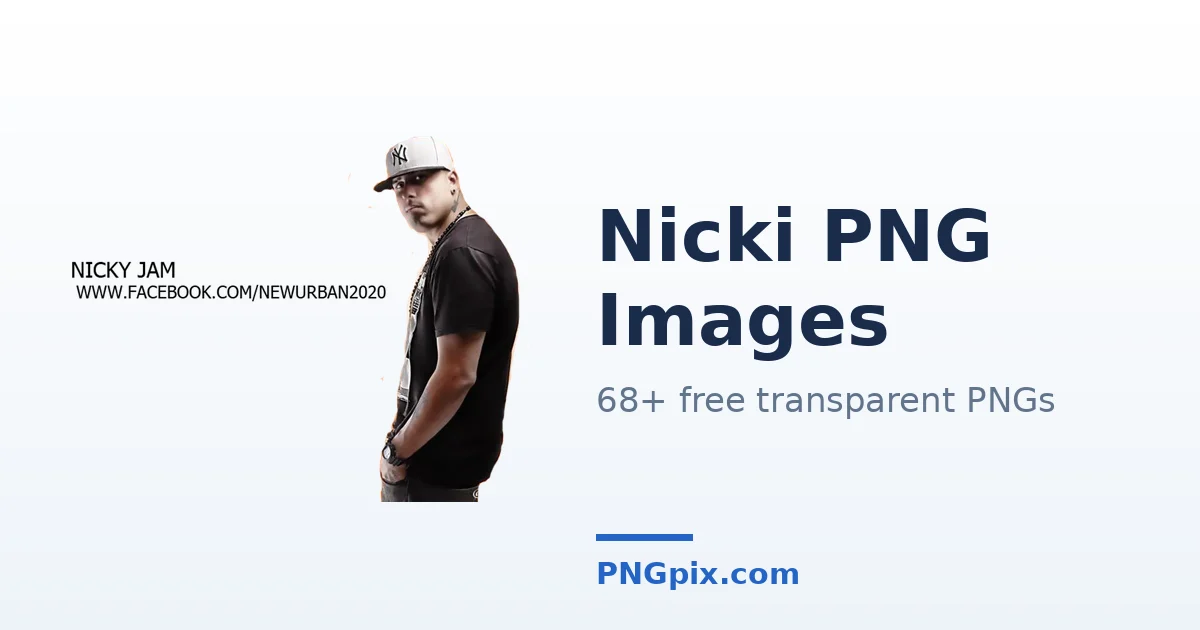 Nicki PNG images