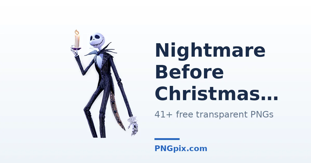 Nightmare Before Christmas Images PNG images