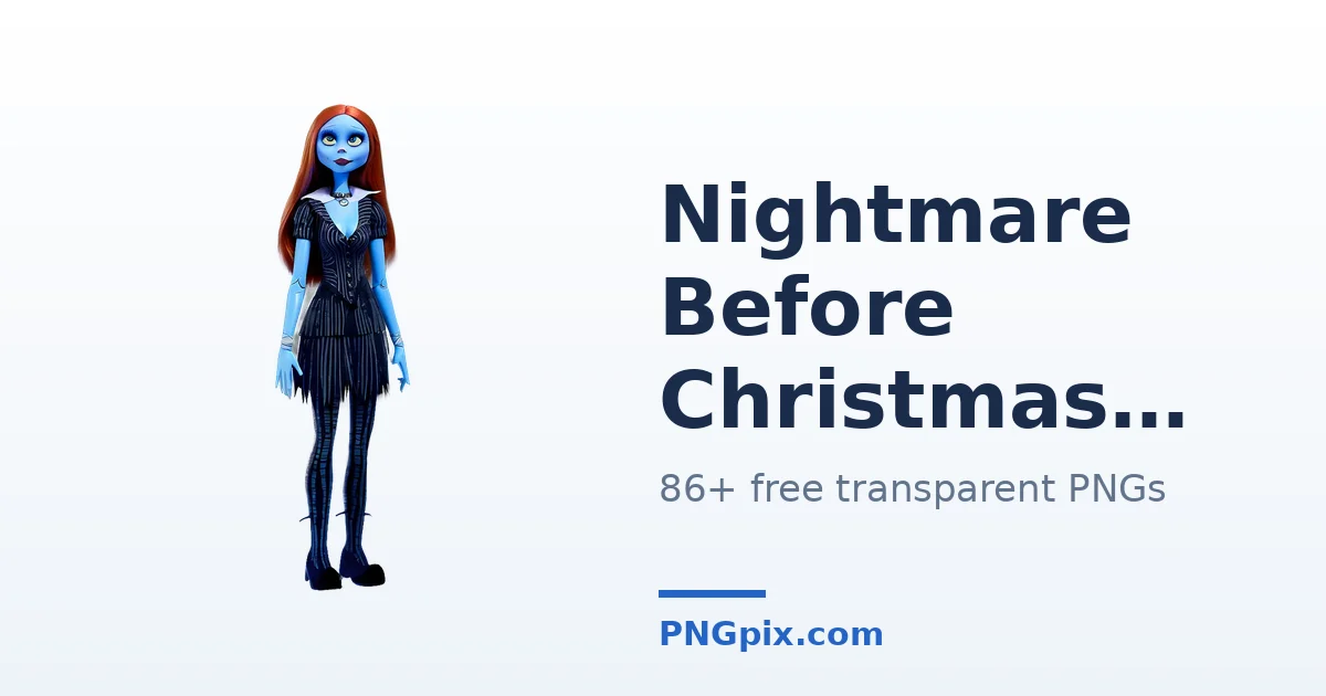 Nightmare Before Christmas PNG images