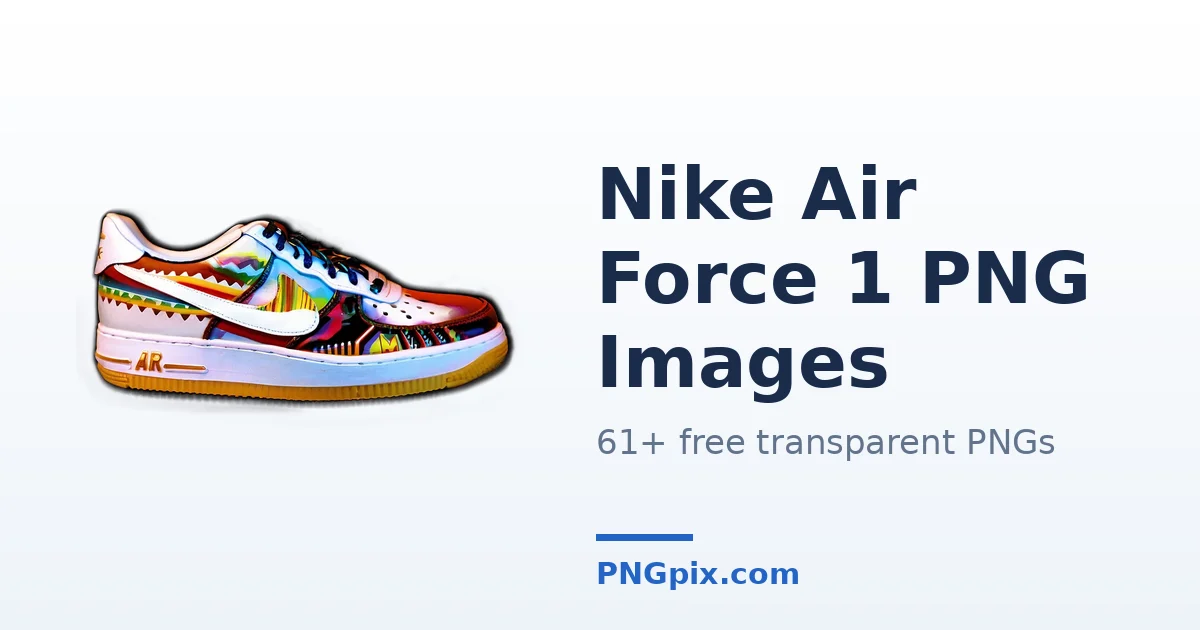 Nike Air Force 1 PNG images