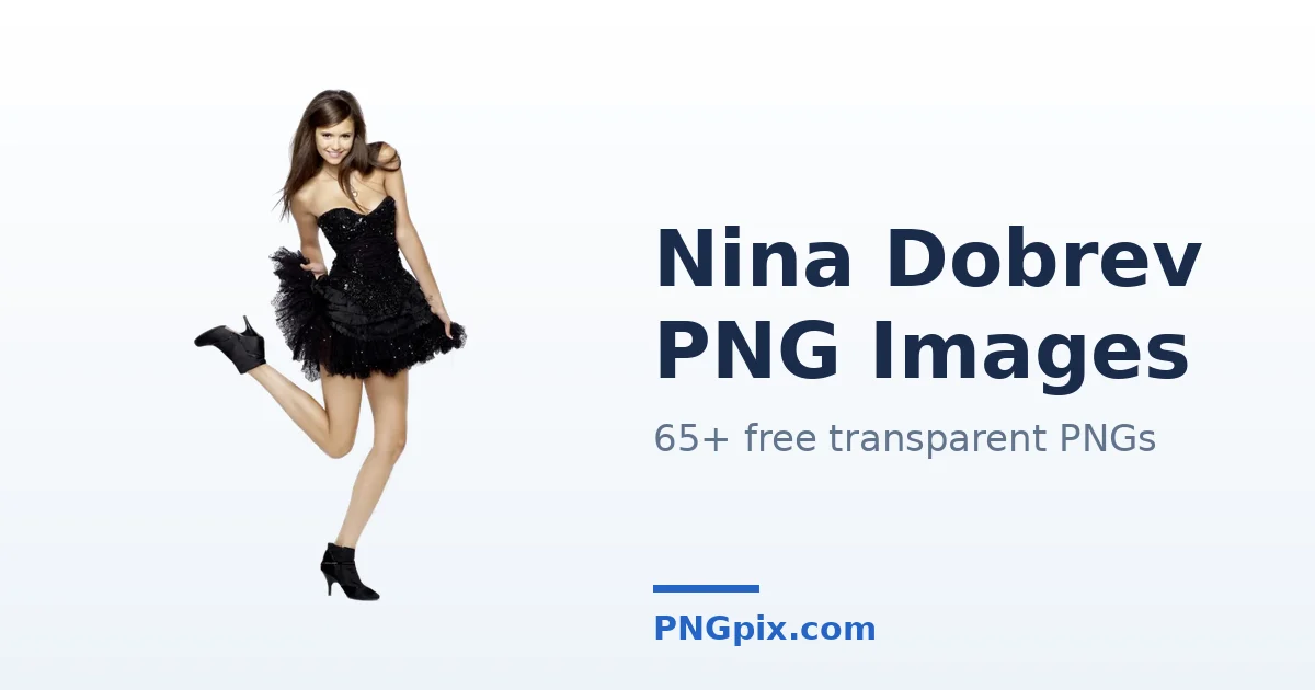 Nina Dobrev PNG images