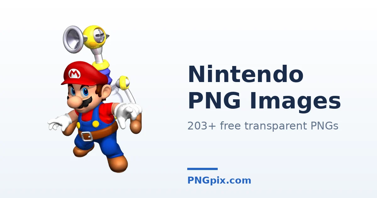 Nintendo PNG images