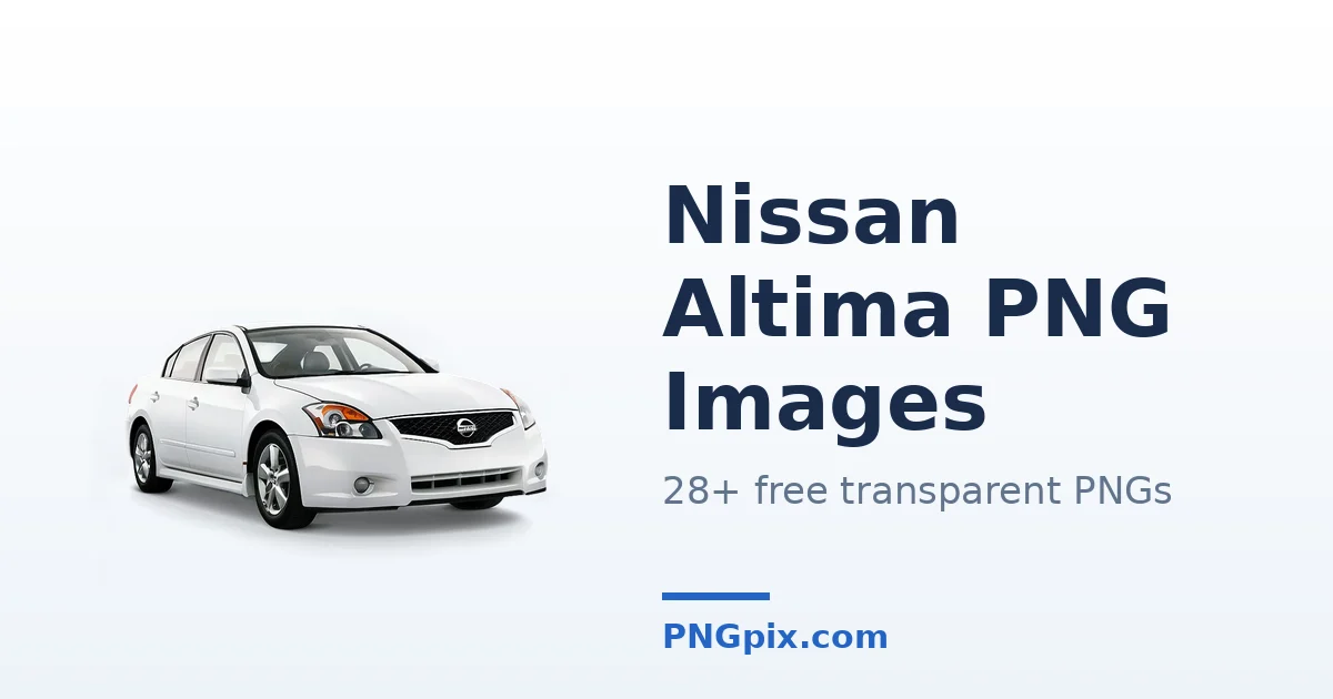 Nissan Altima PNG images