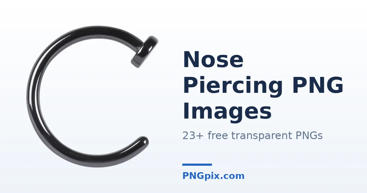 Nose Piercing PNG images