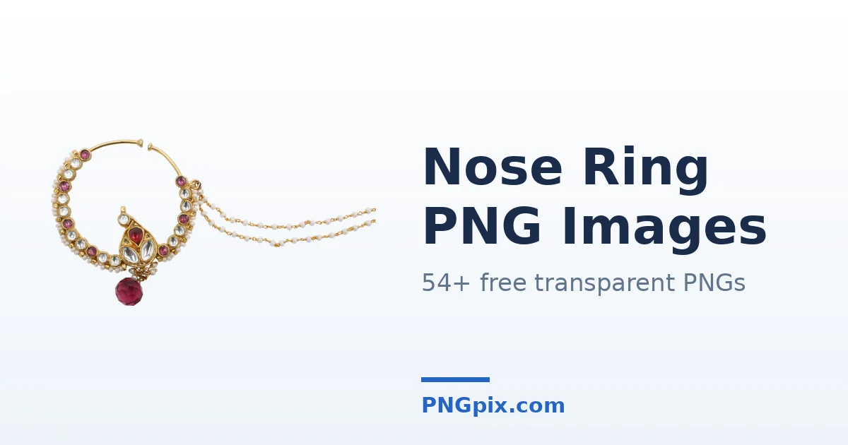 Nose Ring PNG images