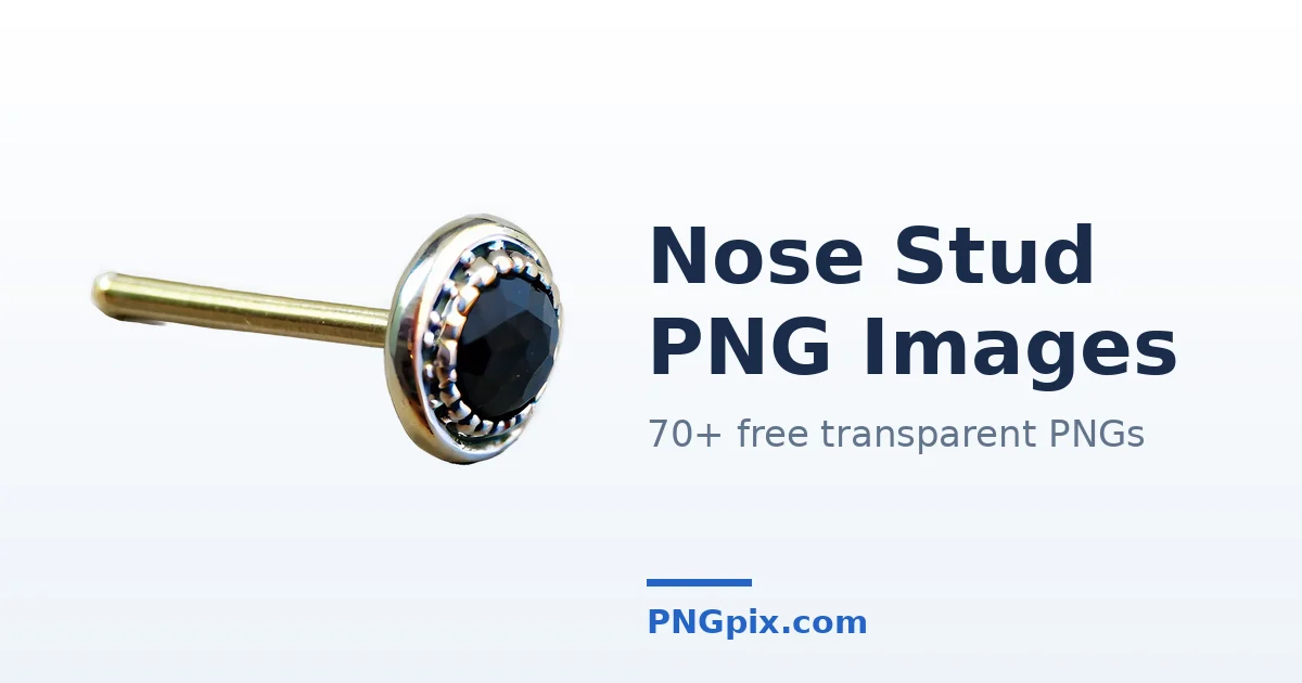 Nose Stud PNG images