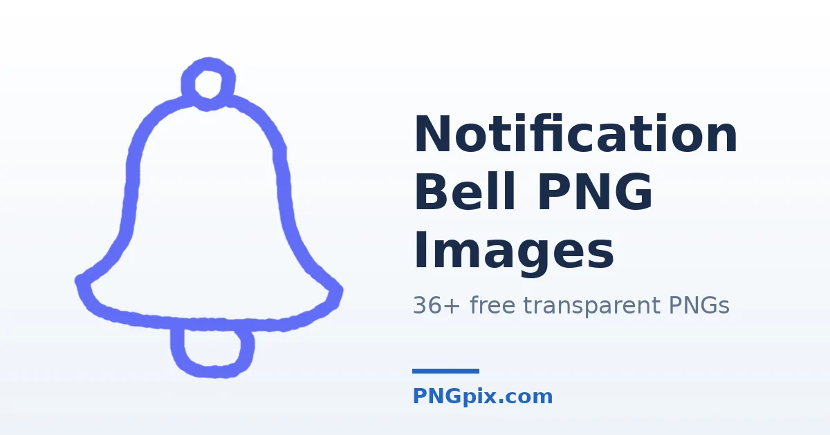 Notification Bell PNG images