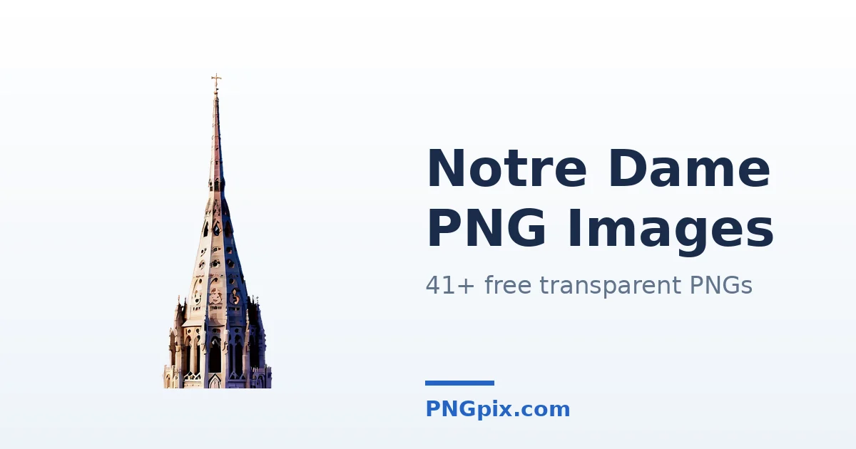 Notre Dame PNG images