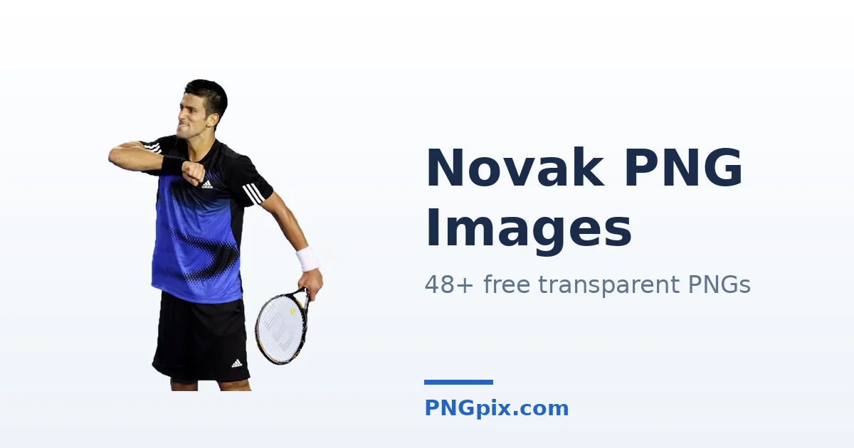 Novak PNG images