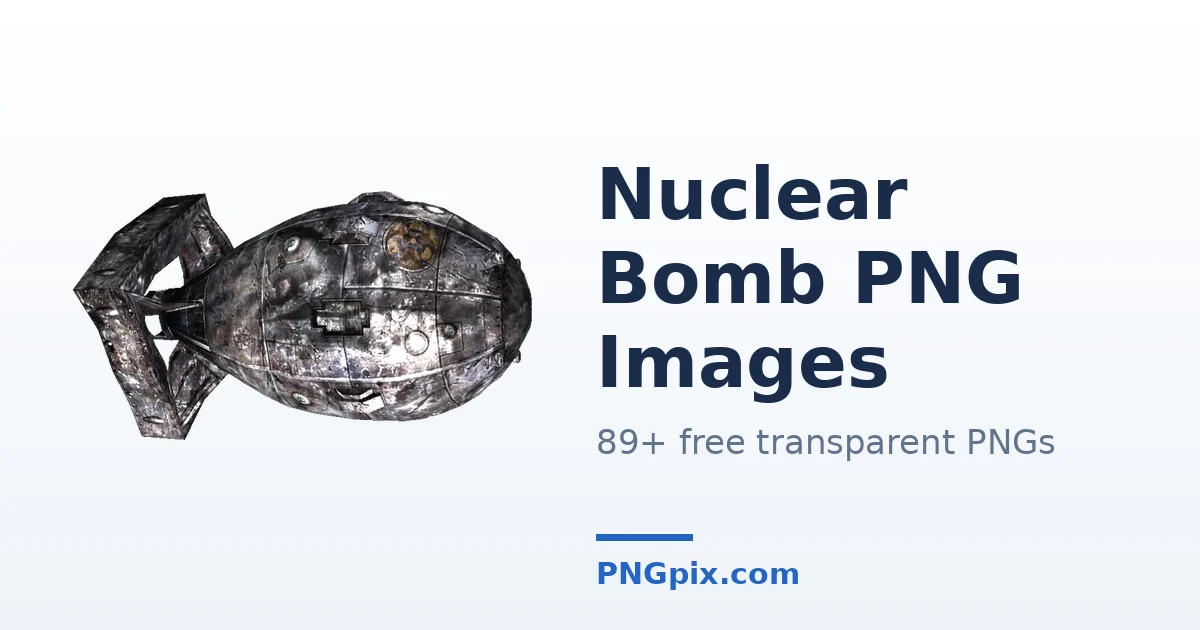 Nuclear Bomb PNG images
