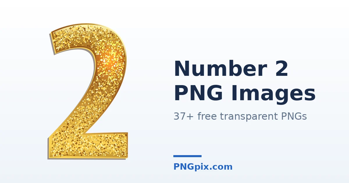 Number 2 PNG images