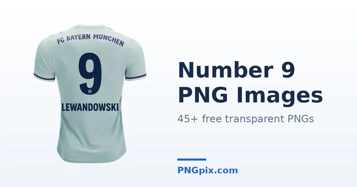Number 9 PNG images