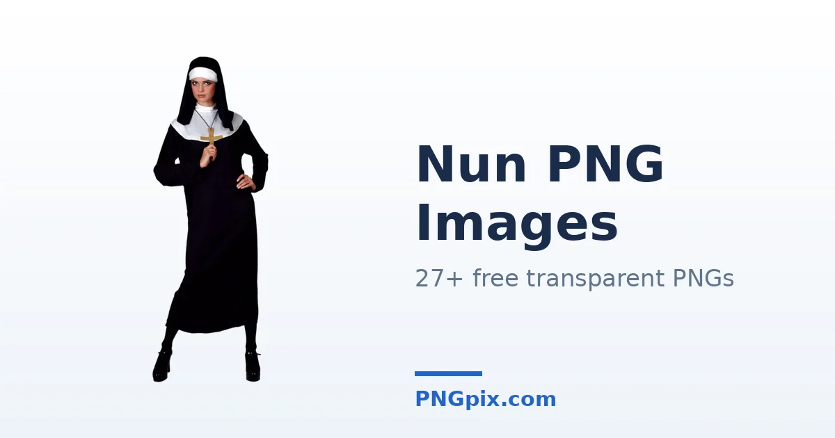Nun PNG images