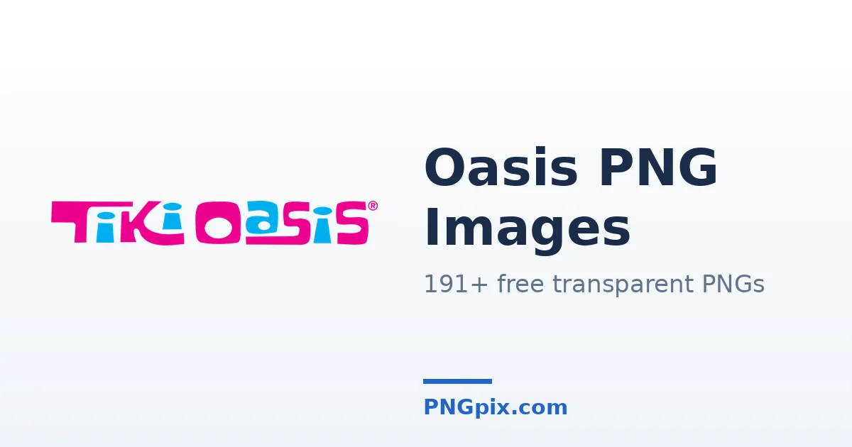Oasis PNG images