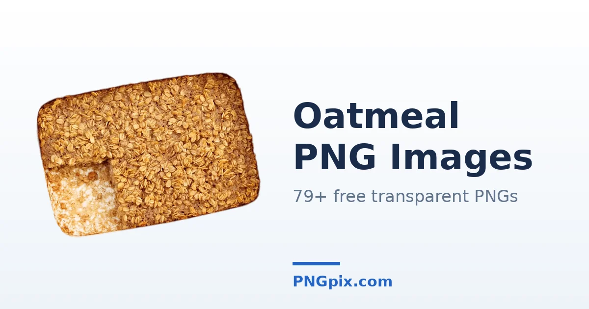 Oatmeal PNG images