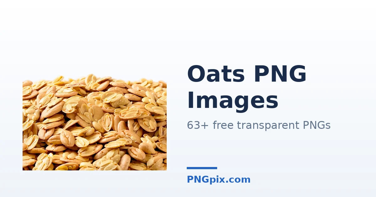 Oats PNG images