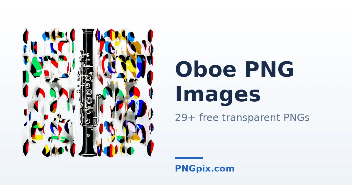 Oboe PNG images