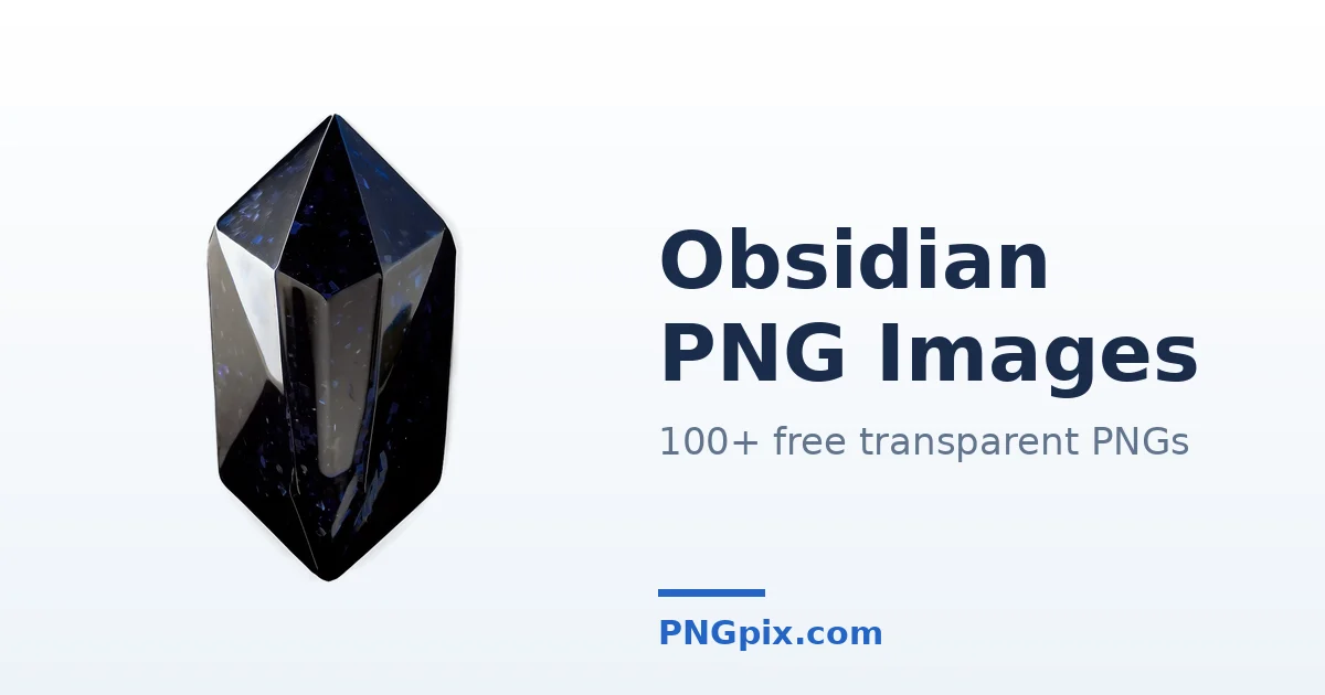Obsidian PNG images