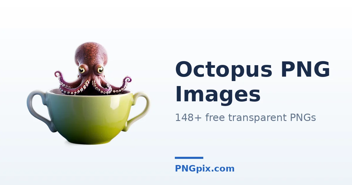 Octopus PNG images