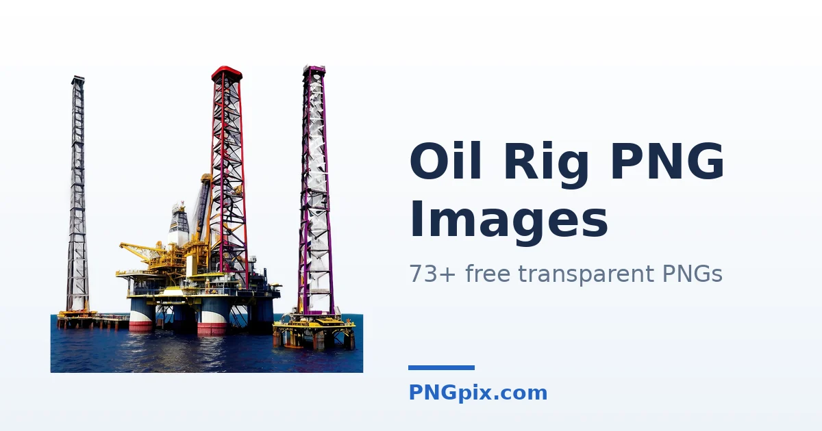 Oil Rig PNG images