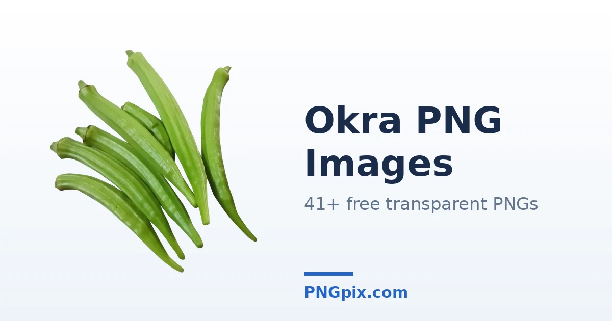 Okra PNG images