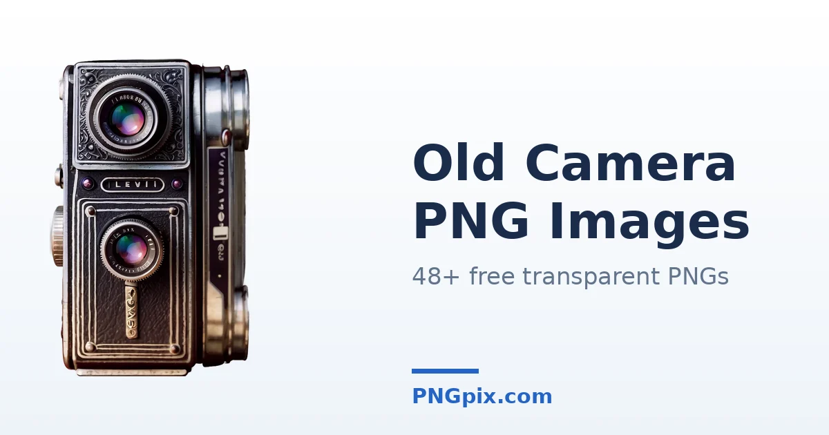 Old Camera PNG images