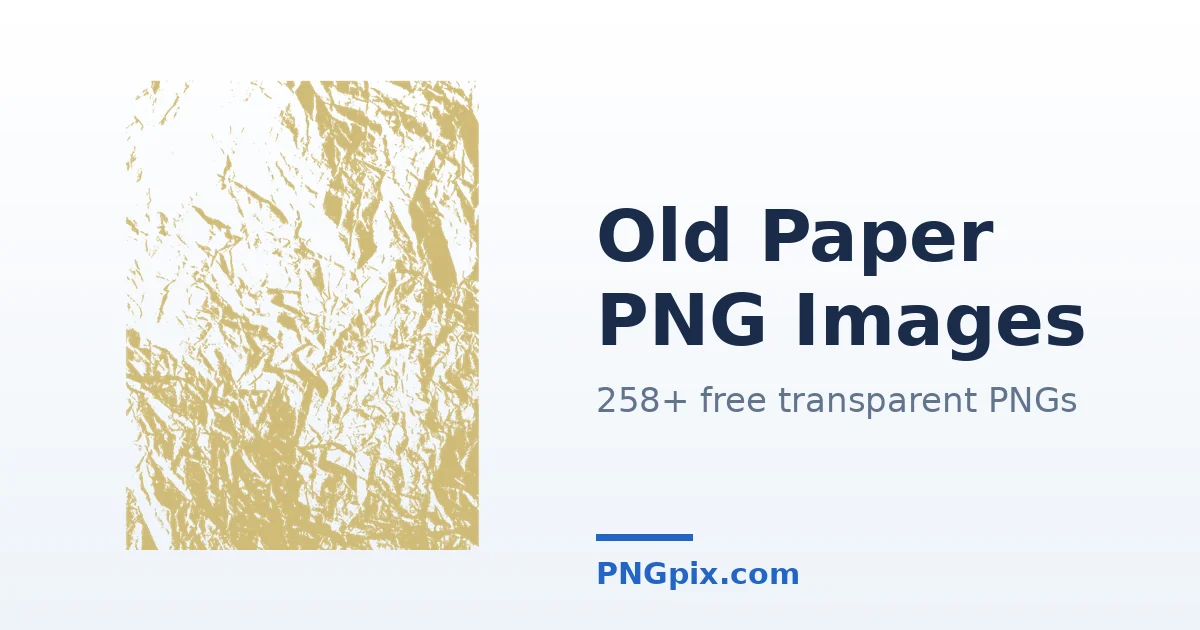 Old Paper PNG images