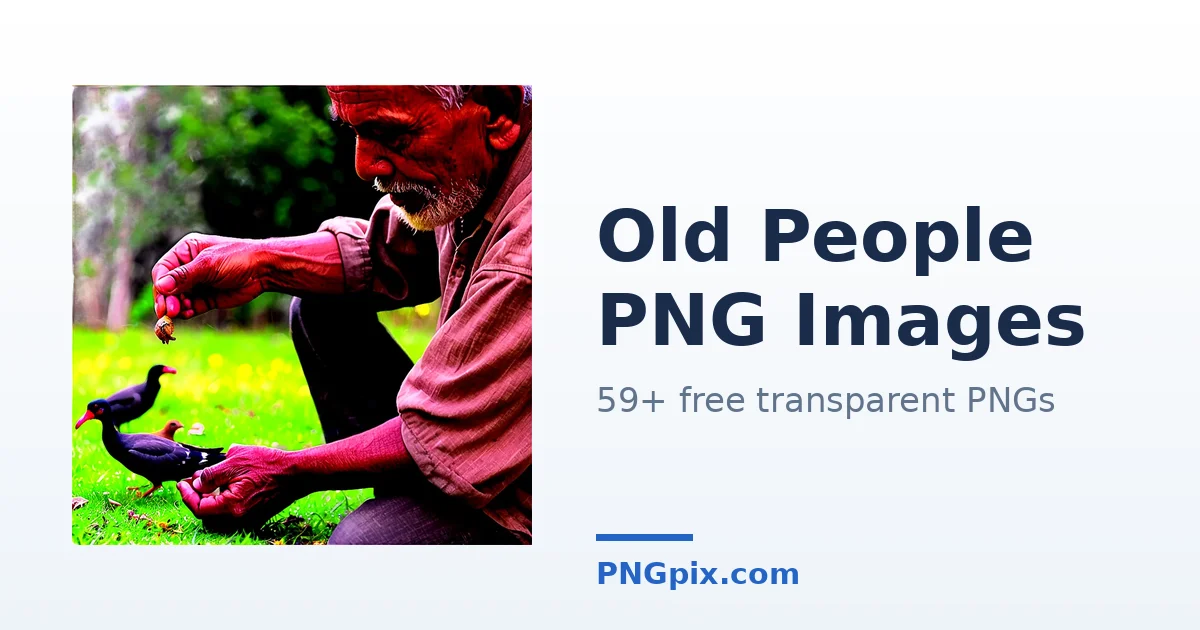 Old People PNG images