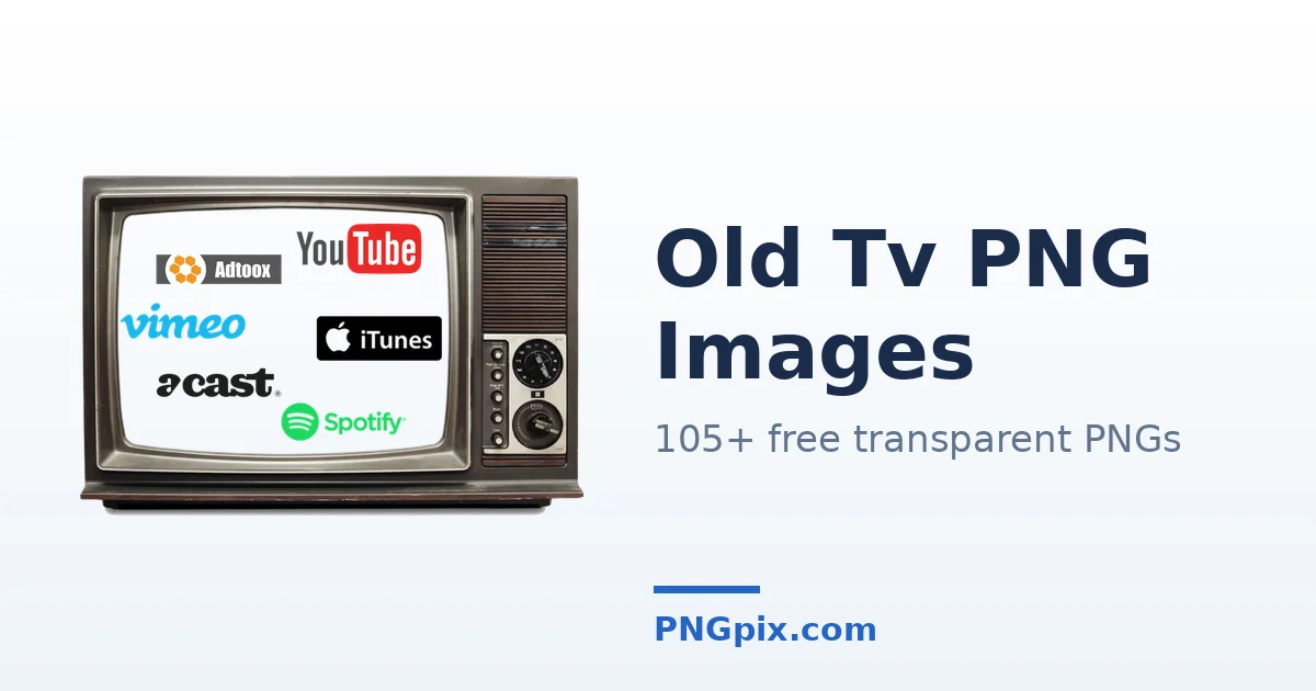 Old Tv PNG images
