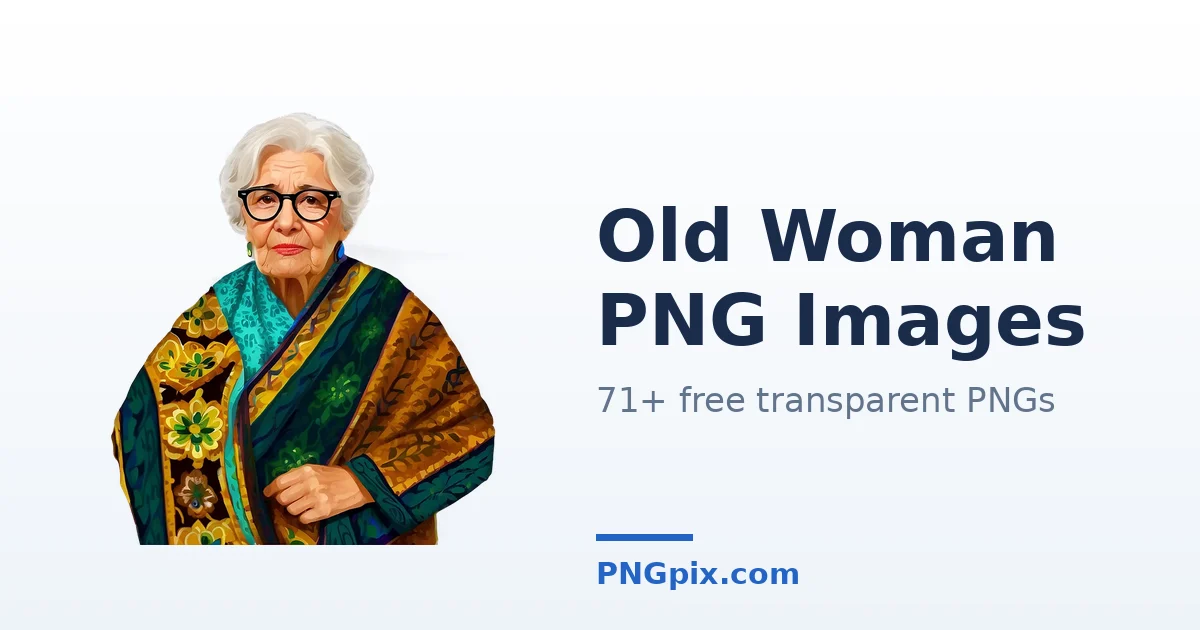 Old Woman PNG images