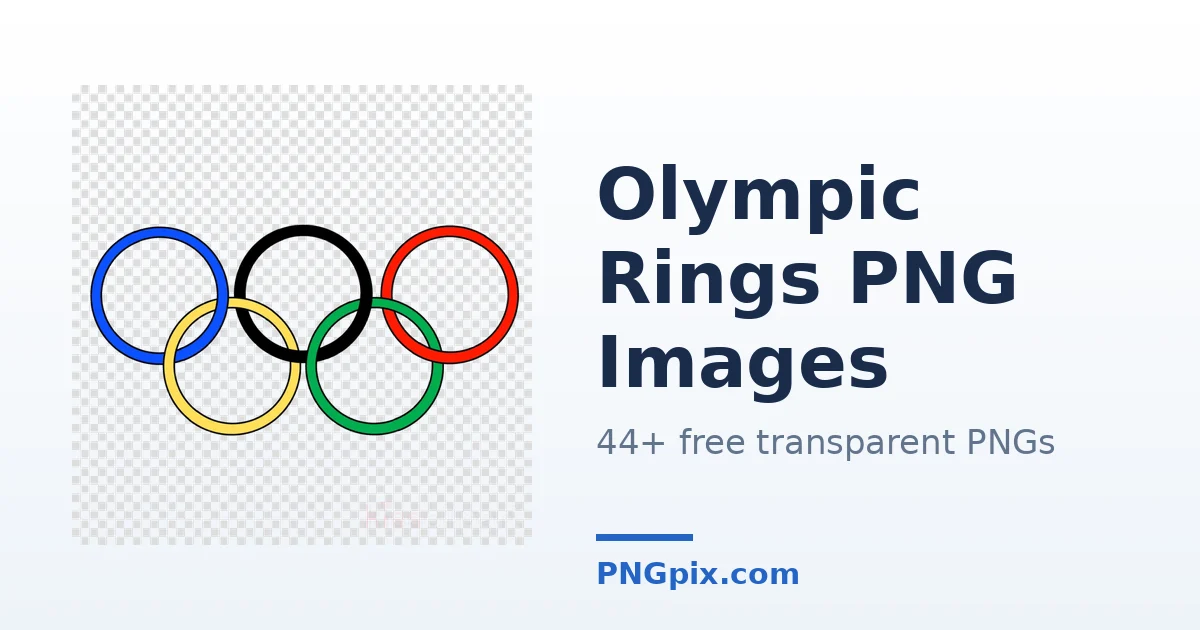 Olympic Rings PNG images