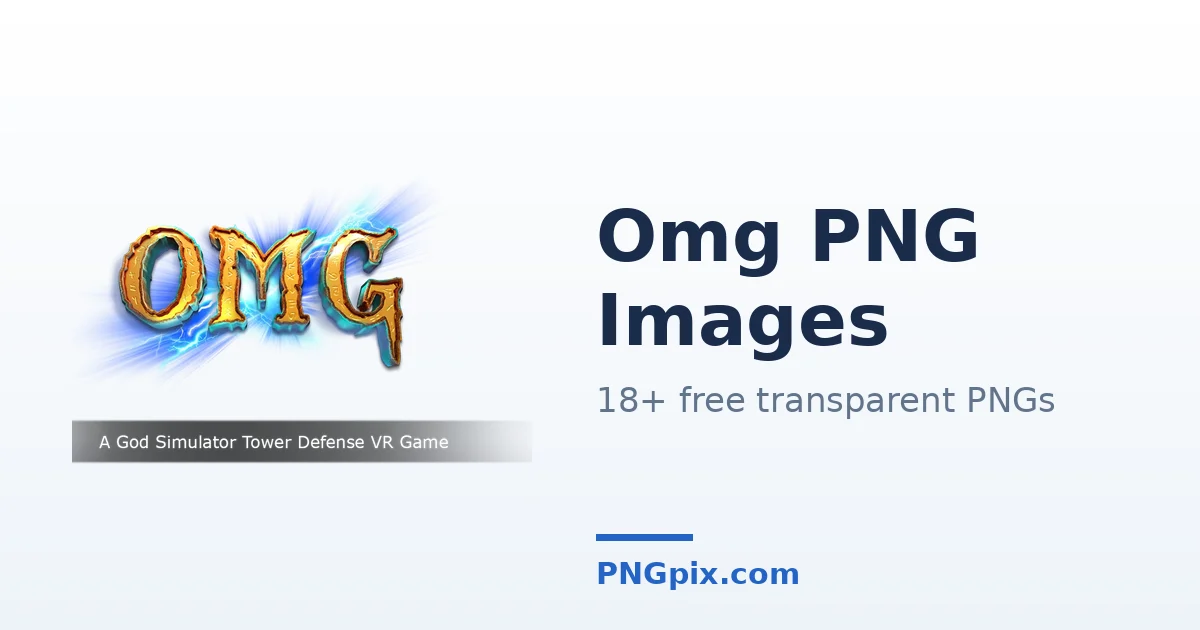 Omg PNG images