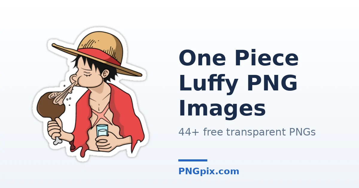 One Piece Luffy PNG images