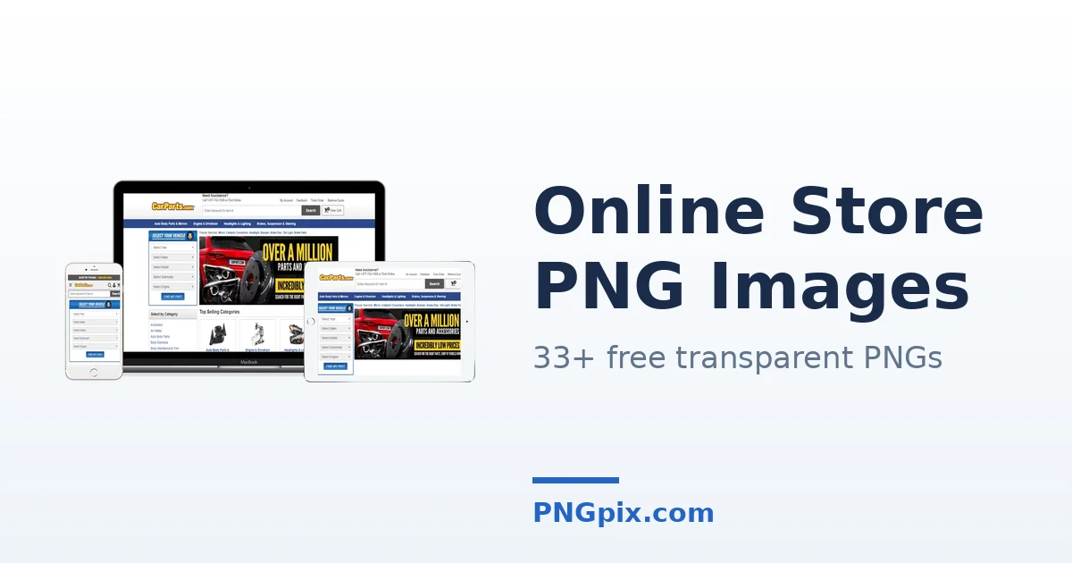 Online Store PNG images