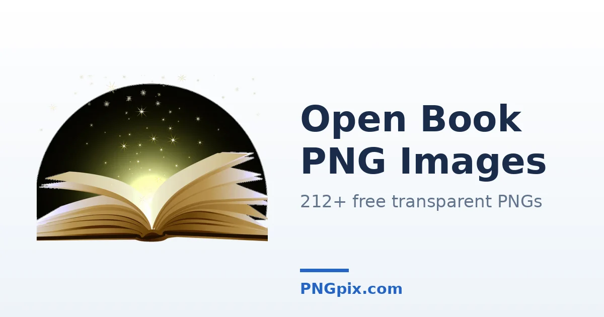 Open Book PNG images