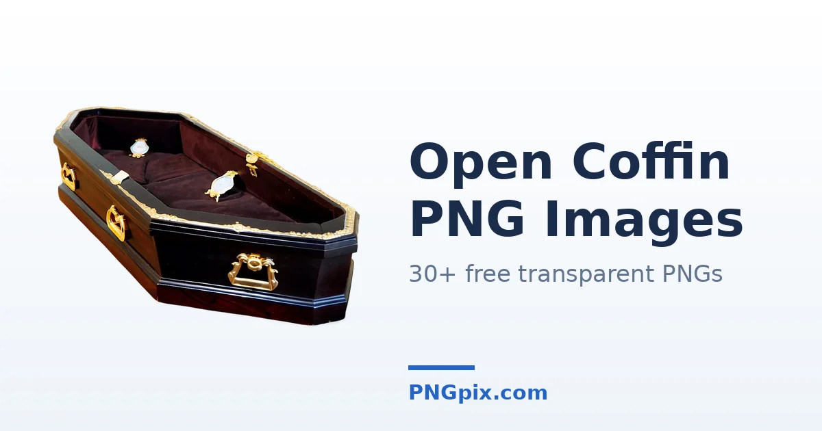 Open Coffin PNG images