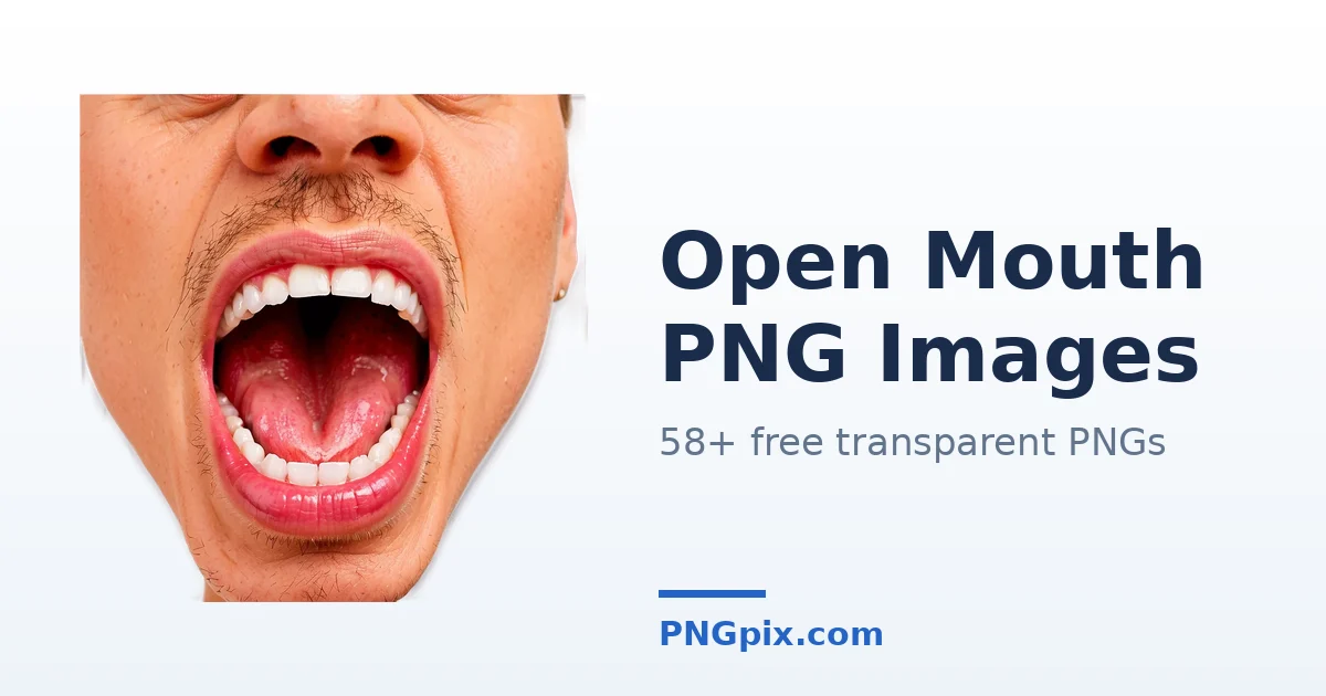 Open Mouth PNG images
