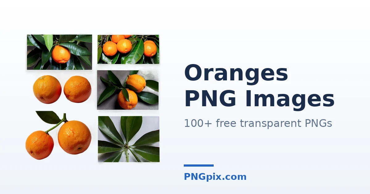 Oranges PNG images