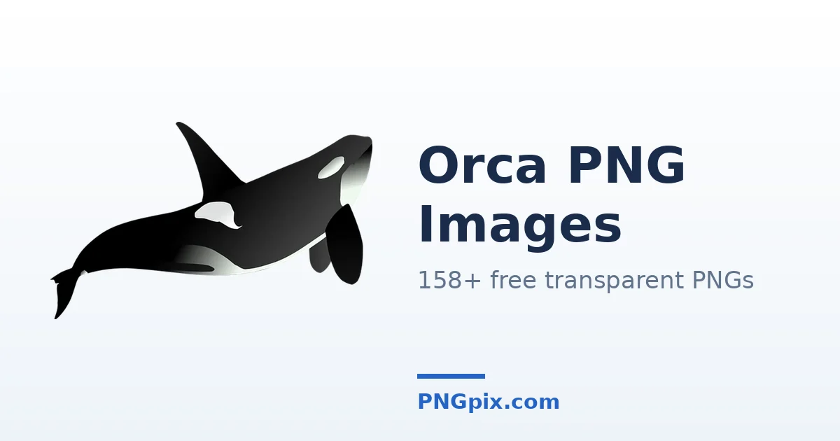 Orca PNG images